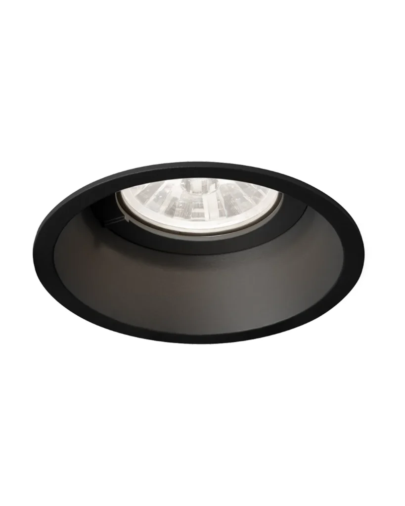 Wever & Ducré DEEP 1.0 LED Einbauleuchte in Schwarz